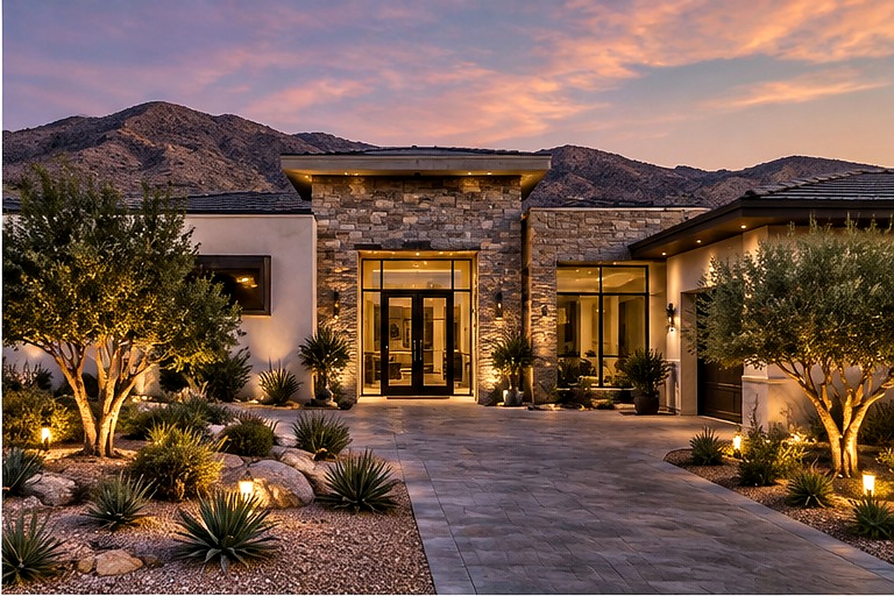 Luxury desert contemporary home